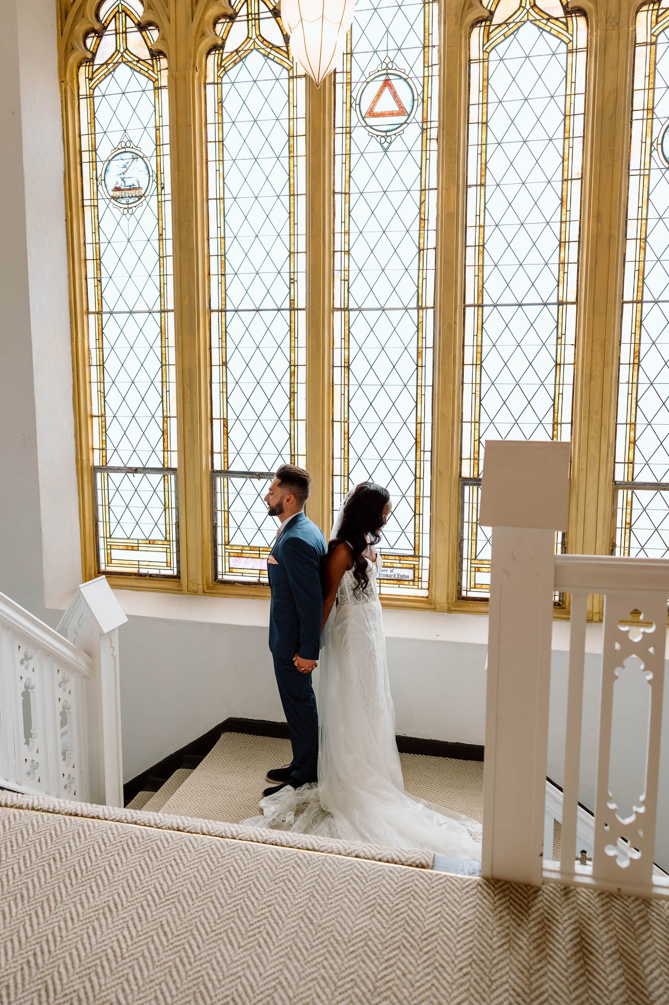 Private first look in the restored Gothic church